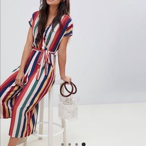 Petite 6 Striped colorful Jumpsuit ASOS New Look